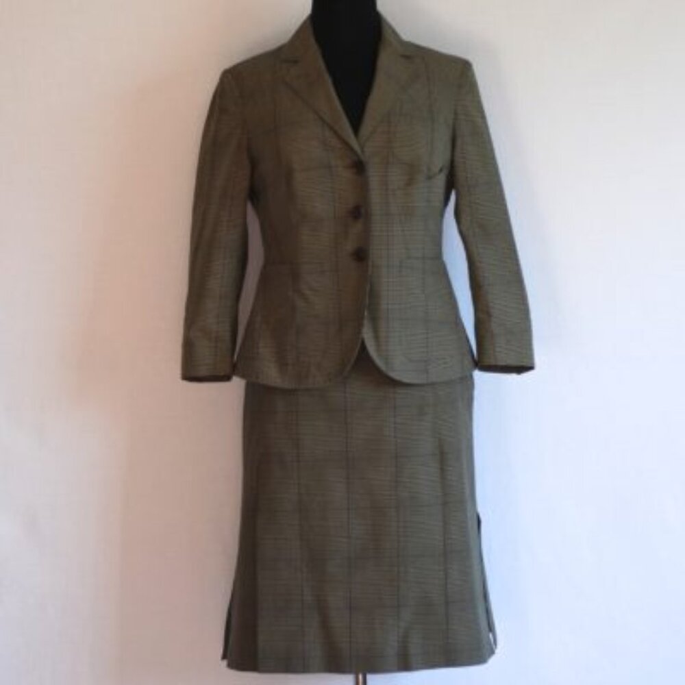 Paul Smith Cotton Jacket & Paneled Skirt Set - Italy